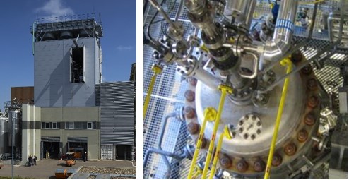 Hochdruck-Flugstromvergaser im Carbon Cycle Lab
