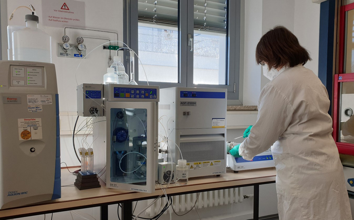 KIT Combustion- Ionenchromatografie